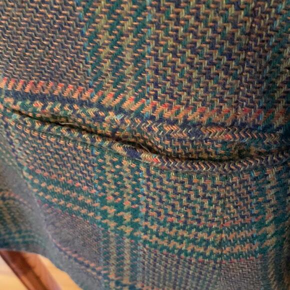 Vintage Sag Harbor patterned blazer with shoulder pads size 14 - Picture 5 of 8